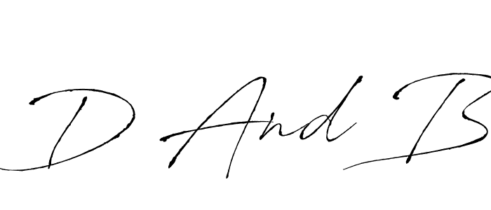 Best and Professional Signature Style for D And B. Antro_Vectra Best Signature Style Collection. D And B signature style 6 images and pictures png