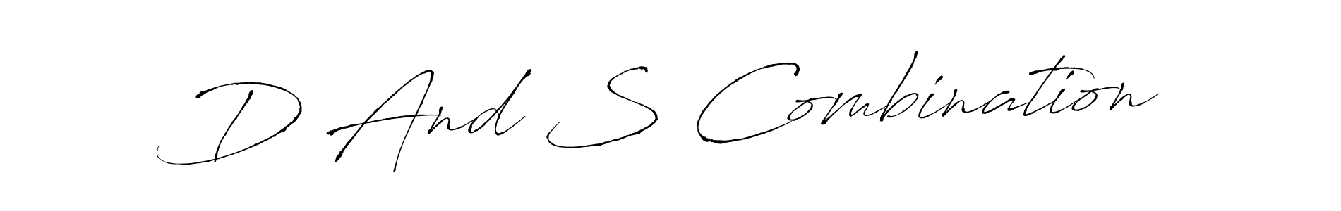 How to Draw D And S Combination signature style? Antro_Vectra is a latest design signature styles for name D And S Combination. D And S Combination signature style 6 images and pictures png