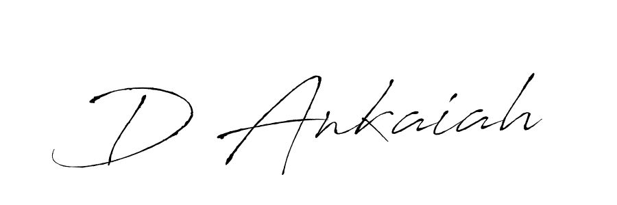 Also You can easily find your signature by using the search form. We will create D Ankaiah name handwritten signature images for you free of cost using Antro_Vectra sign style. D Ankaiah signature style 6 images and pictures png