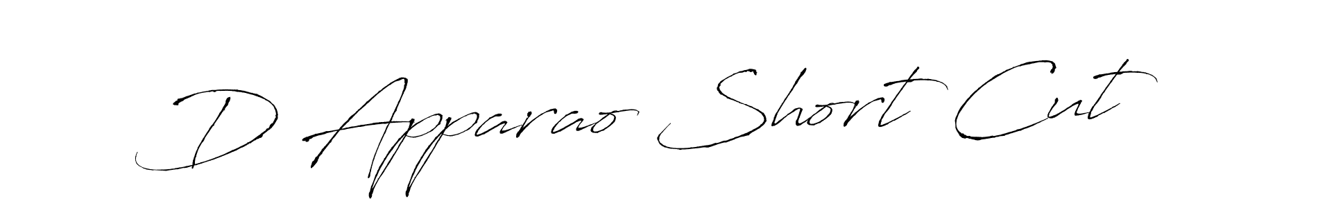 The best way (Antro_Vectra) to make a short signature is to pick only two or three words in your name. The name D Apparao Short Cut include a total of six letters. For converting this name. D Apparao Short Cut signature style 6 images and pictures png