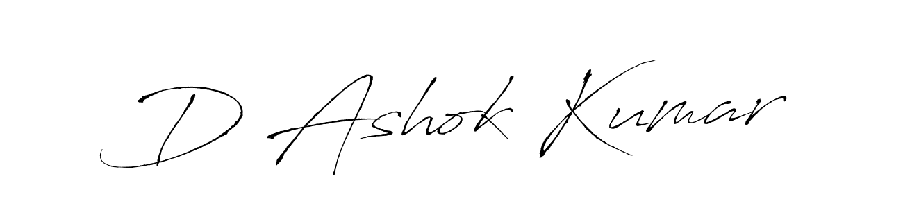 How to make D Ashok Kumar signature? Antro_Vectra is a professional autograph style. Create handwritten signature for D Ashok Kumar name. D Ashok Kumar signature style 6 images and pictures png