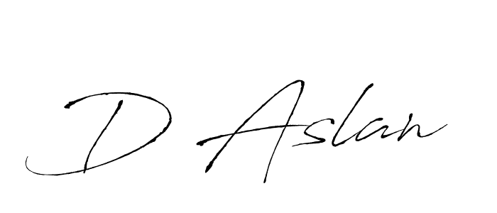 Similarly Antro_Vectra is the best handwritten signature design. Signature creator online .You can use it as an online autograph creator for name D Aslan. D Aslan signature style 6 images and pictures png