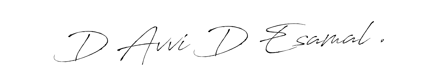 D Avvi D Esamal . stylish signature style. Best Handwritten Sign (Antro_Vectra) for my name. Handwritten Signature Collection Ideas for my name D Avvi D Esamal .. D Avvi D Esamal . signature style 6 images and pictures png