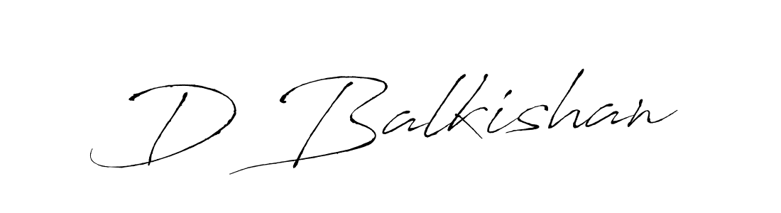 Similarly Antro_Vectra is the best handwritten signature design. Signature creator online .You can use it as an online autograph creator for name D Balkishan. D Balkishan signature style 6 images and pictures png