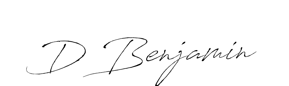 Also You can easily find your signature by using the search form. We will create D Benjamin name handwritten signature images for you free of cost using Antro_Vectra sign style. D Benjamin signature style 6 images and pictures png