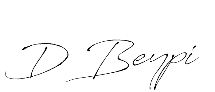 Make a beautiful signature design for name D Beypi. With this signature (Antro_Vectra) style, you can create a handwritten signature for free. D Beypi signature style 6 images and pictures png