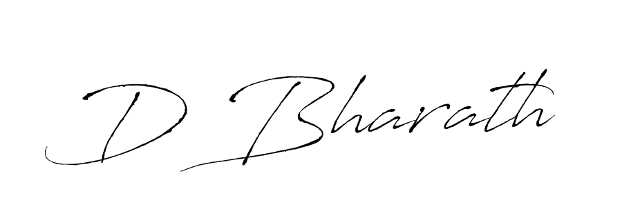 Use a signature maker to create a handwritten signature online. With this signature software, you can design (Antro_Vectra) your own signature for name D Bharath. D Bharath signature style 6 images and pictures png