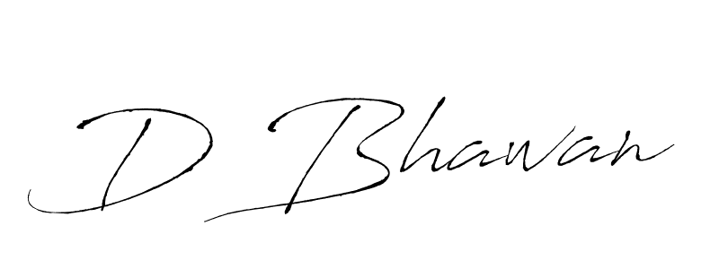 Use a signature maker to create a handwritten signature online. With this signature software, you can design (Antro_Vectra) your own signature for name D Bhawan. D Bhawan signature style 6 images and pictures png