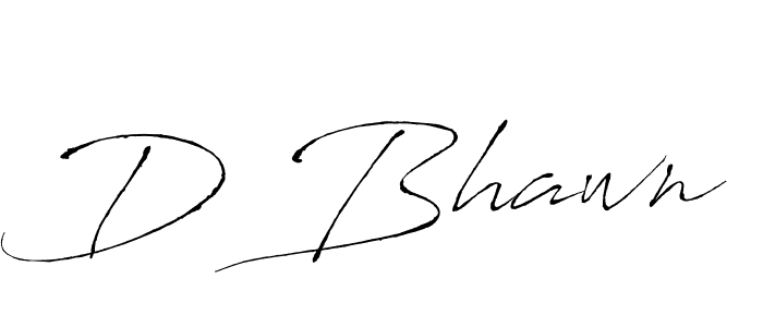Also You can easily find your signature by using the search form. We will create D Bhawn name handwritten signature images for you free of cost using Antro_Vectra sign style. D Bhawn signature style 6 images and pictures png