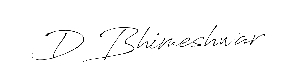 You can use this online signature creator to create a handwritten signature for the name D Bhimeshwar. This is the best online autograph maker. D Bhimeshwar signature style 6 images and pictures png