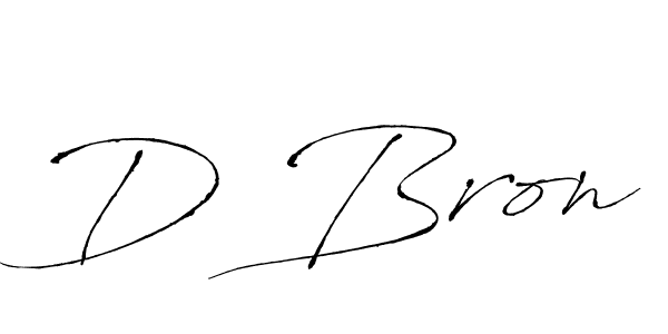 The best way (Antro_Vectra) to make a short signature is to pick only two or three words in your name. The name D Bron include a total of six letters. For converting this name. D Bron signature style 6 images and pictures png
