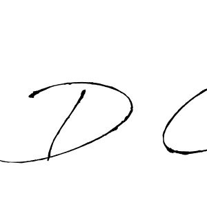The best way (Antro_Vectra) to make a short signature is to pick only two or three words in your name. The name D C include a total of six letters. For converting this name. D C signature style 6 images and pictures png