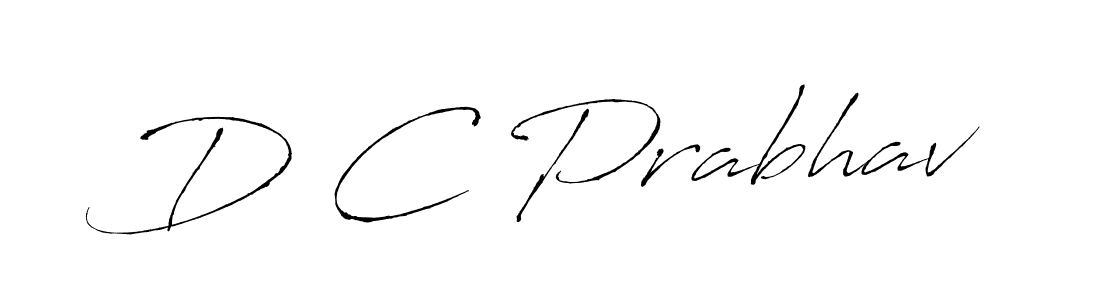 Once you've used our free online signature maker to create your best signature Antro_Vectra style, it's time to enjoy all of the benefits that D C Prabhav name signing documents. D C Prabhav signature style 6 images and pictures png