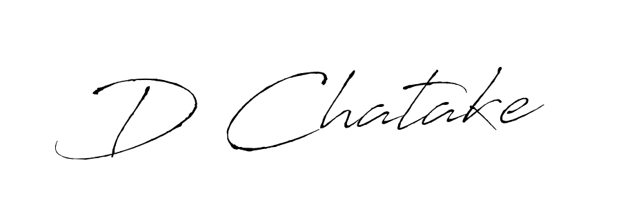 Antro_Vectra is a professional signature style that is perfect for those who want to add a touch of class to their signature. It is also a great choice for those who want to make their signature more unique. Get D Chatake name to fancy signature for free. D Chatake signature style 6 images and pictures png