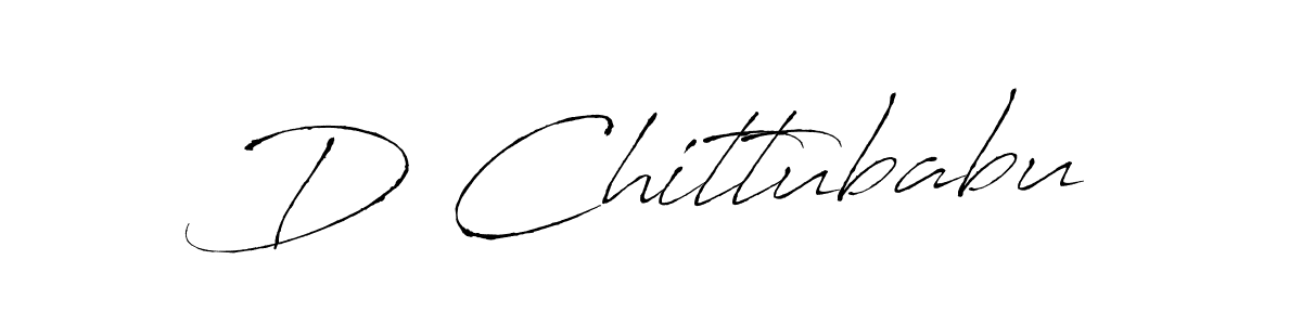 Similarly Antro_Vectra is the best handwritten signature design. Signature creator online .You can use it as an online autograph creator for name D Chittubabu. D Chittubabu signature style 6 images and pictures png