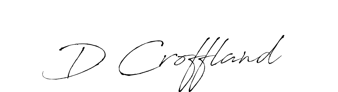 Once you've used our free online signature maker to create your best signature Antro_Vectra style, it's time to enjoy all of the benefits that D Croffland name signing documents. D Croffland signature style 6 images and pictures png