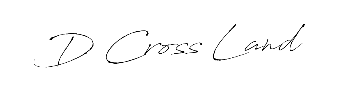 How to Draw D Cross Land signature style? Antro_Vectra is a latest design signature styles for name D Cross Land. D Cross Land signature style 6 images and pictures png