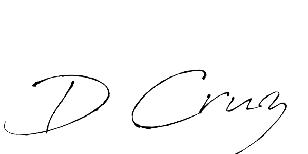 This is the best signature style for the D Cruz name. Also you like these signature font (Antro_Vectra). Mix name signature. D Cruz signature style 6 images and pictures png