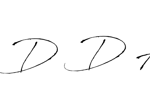 Best and Professional Signature Style for D D A. Antro_Vectra Best Signature Style Collection. D D A signature style 6 images and pictures png