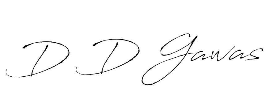Design your own signature with our free online signature maker. With this signature software, you can create a handwritten (Antro_Vectra) signature for name D D Gawas. D D Gawas signature style 6 images and pictures png