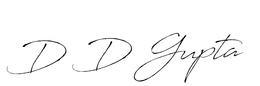 You should practise on your own different ways (Antro_Vectra) to write your name (D D Gupta) in signature. don't let someone else do it for you. D D Gupta signature style 6 images and pictures png