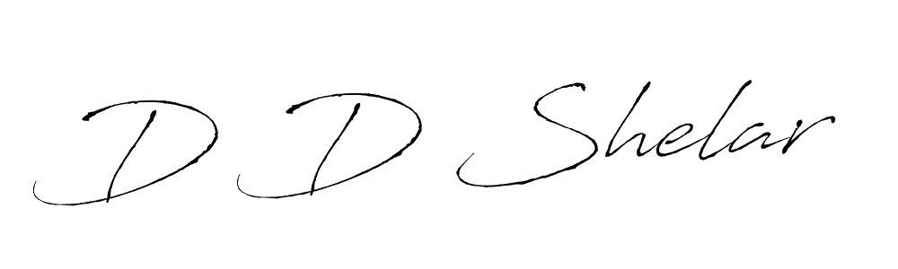 You should practise on your own different ways (Antro_Vectra) to write your name (D D Shelar) in signature. don't let someone else do it for you. D D Shelar signature style 6 images and pictures png