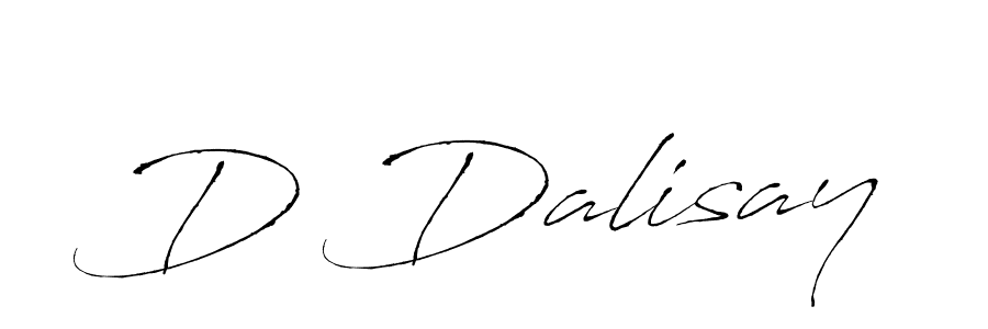 D Dalisay stylish signature style. Best Handwritten Sign (Antro_Vectra) for my name. Handwritten Signature Collection Ideas for my name D Dalisay. D Dalisay signature style 6 images and pictures png