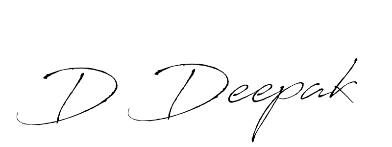 Antro_Vectra is a professional signature style that is perfect for those who want to add a touch of class to their signature. It is also a great choice for those who want to make their signature more unique. Get D Deepak name to fancy signature for free. D Deepak signature style 6 images and pictures png