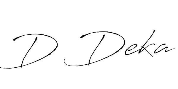 Also You can easily find your signature by using the search form. We will create D Deka name handwritten signature images for you free of cost using Antro_Vectra sign style. D Deka signature style 6 images and pictures png
