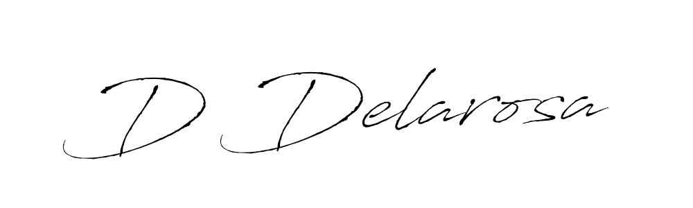 How to make D Delarosa name signature. Use Antro_Vectra style for creating short signs online. This is the latest handwritten sign. D Delarosa signature style 6 images and pictures png
