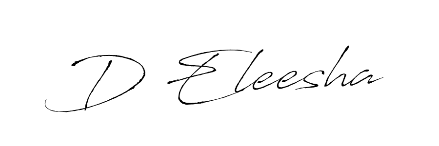 Similarly Antro_Vectra is the best handwritten signature design. Signature creator online .You can use it as an online autograph creator for name D Eleesha. D Eleesha signature style 6 images and pictures png