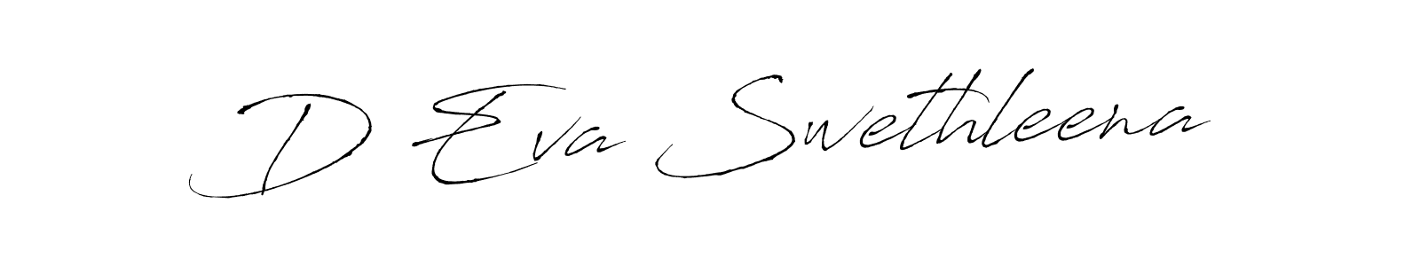 Make a beautiful signature design for name D Eva Swethleena. Use this online signature maker to create a handwritten signature for free. D Eva Swethleena signature style 6 images and pictures png
