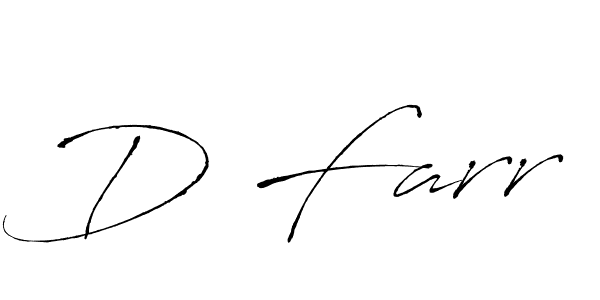 How to Draw D Farr signature style? Antro_Vectra is a latest design signature styles for name D Farr. D Farr signature style 6 images and pictures png