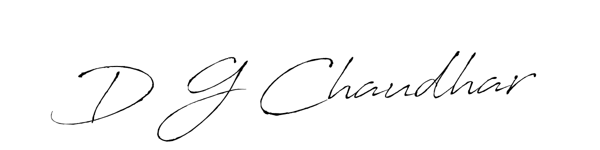 It looks lik you need a new signature style for name D G Chaudhar. Design unique handwritten (Antro_Vectra) signature with our free signature maker in just a few clicks. D G Chaudhar signature style 6 images and pictures png