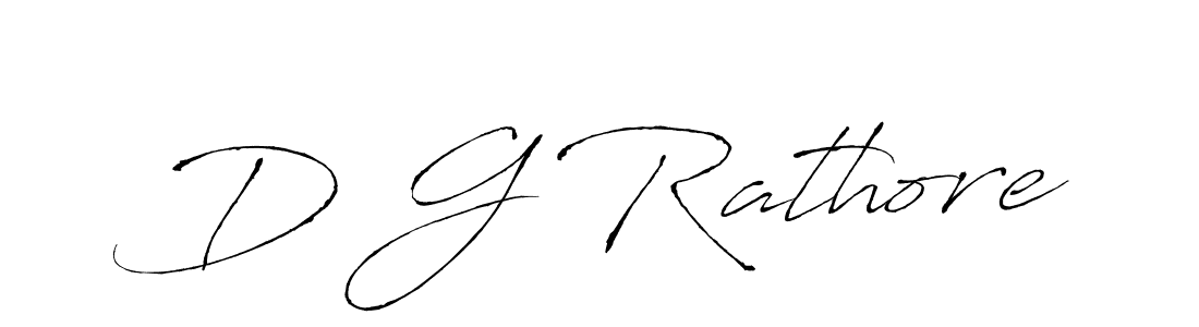 How to make D G Rathore signature? Antro_Vectra is a professional autograph style. Create handwritten signature for D G Rathore name. D G Rathore signature style 6 images and pictures png