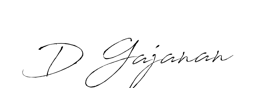 Similarly Antro_Vectra is the best handwritten signature design. Signature creator online .You can use it as an online autograph creator for name D Gajanan. D Gajanan signature style 6 images and pictures png