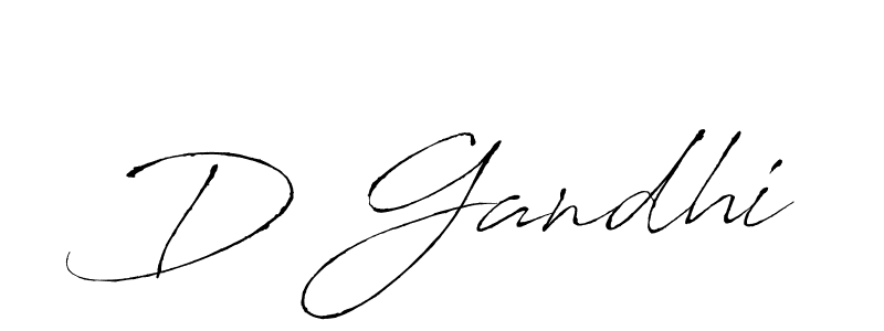 How to Draw D Gandhi signature style? Antro_Vectra is a latest design signature styles for name D Gandhi. D Gandhi signature style 6 images and pictures png