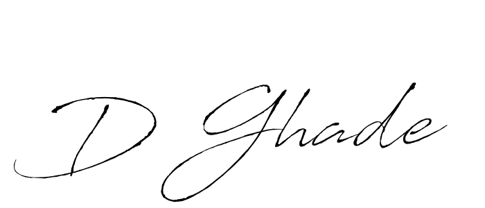 D Ghade stylish signature style. Best Handwritten Sign (Antro_Vectra) for my name. Handwritten Signature Collection Ideas for my name D Ghade. D Ghade signature style 6 images and pictures png