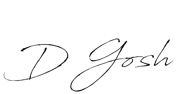 The best way (Antro_Vectra) to make a short signature is to pick only two or three words in your name. The name D Gosh include a total of six letters. For converting this name. D Gosh signature style 6 images and pictures png