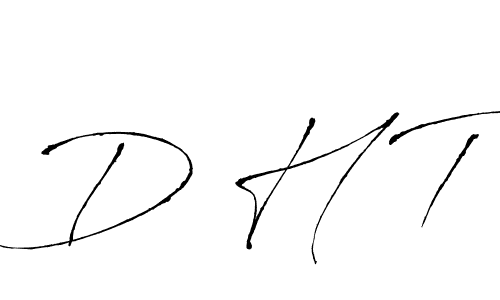 Make a beautiful signature design for name D H T. Use this online signature maker to create a handwritten signature for free. D H T signature style 6 images and pictures png