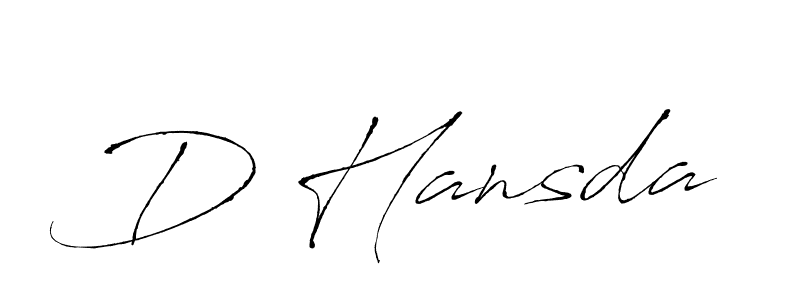 if you are searching for the best signature style for your name D Hansda. so please give up your signature search. here we have designed multiple signature styles  using Antro_Vectra. D Hansda signature style 6 images and pictures png