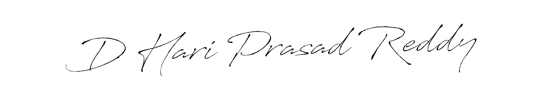 It looks lik you need a new signature style for name D Hari Prasad Reddy. Design unique handwritten (Antro_Vectra) signature with our free signature maker in just a few clicks. D Hari Prasad Reddy signature style 6 images and pictures png