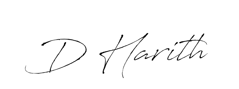 Antro_Vectra is a professional signature style that is perfect for those who want to add a touch of class to their signature. It is also a great choice for those who want to make their signature more unique. Get D Harith name to fancy signature for free. D Harith signature style 6 images and pictures png