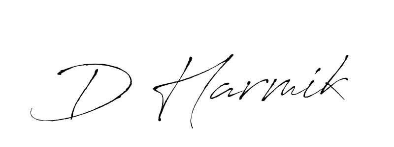 Once you've used our free online signature maker to create your best signature Antro_Vectra style, it's time to enjoy all of the benefits that D Harmik name signing documents. D Harmik signature style 6 images and pictures png