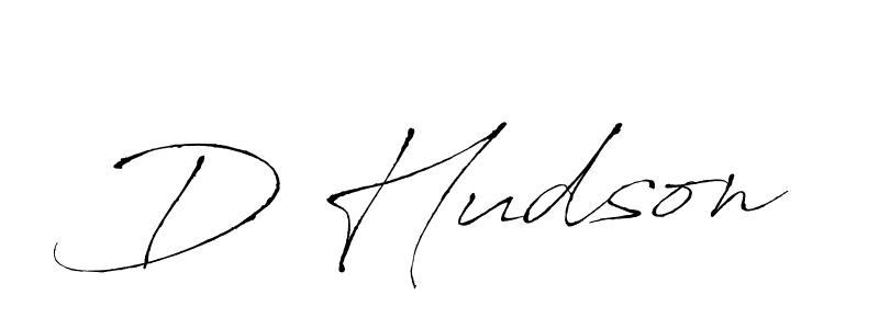 Also You can easily find your signature by using the search form. We will create D Hudson name handwritten signature images for you free of cost using Antro_Vectra sign style. D Hudson signature style 6 images and pictures png