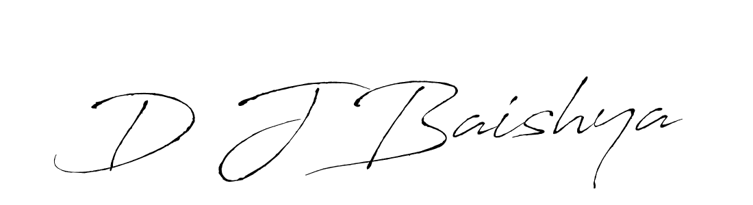 Also we have D J Baishya name is the best signature style. Create professional handwritten signature collection using Antro_Vectra autograph style. D J Baishya signature style 6 images and pictures png