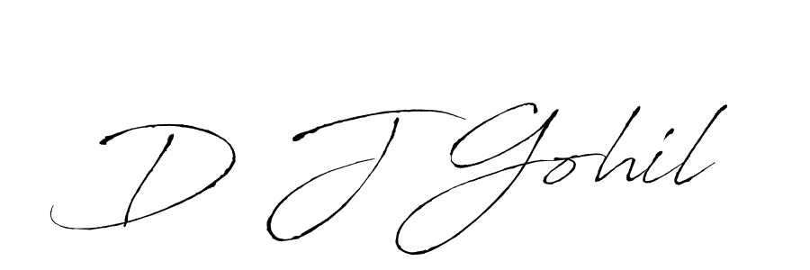 Here are the top 10 professional signature styles for the name D J Gohil. These are the best autograph styles you can use for your name. D J Gohil signature style 6 images and pictures png