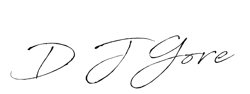 Also You can easily find your signature by using the search form. We will create D J Gore name handwritten signature images for you free of cost using Antro_Vectra sign style. D J Gore signature style 6 images and pictures png