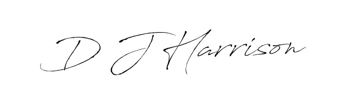 Antro_Vectra is a professional signature style that is perfect for those who want to add a touch of class to their signature. It is also a great choice for those who want to make their signature more unique. Get D J Harrison name to fancy signature for free. D J Harrison signature style 6 images and pictures png
