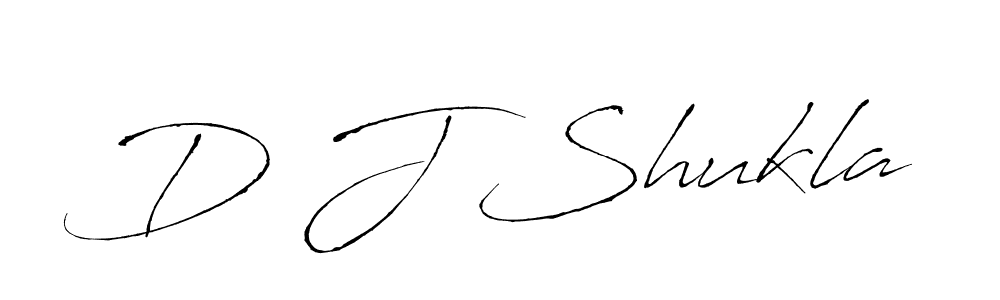 Use a signature maker to create a handwritten signature online. With this signature software, you can design (Antro_Vectra) your own signature for name D J Shukla. D J Shukla signature style 6 images and pictures png